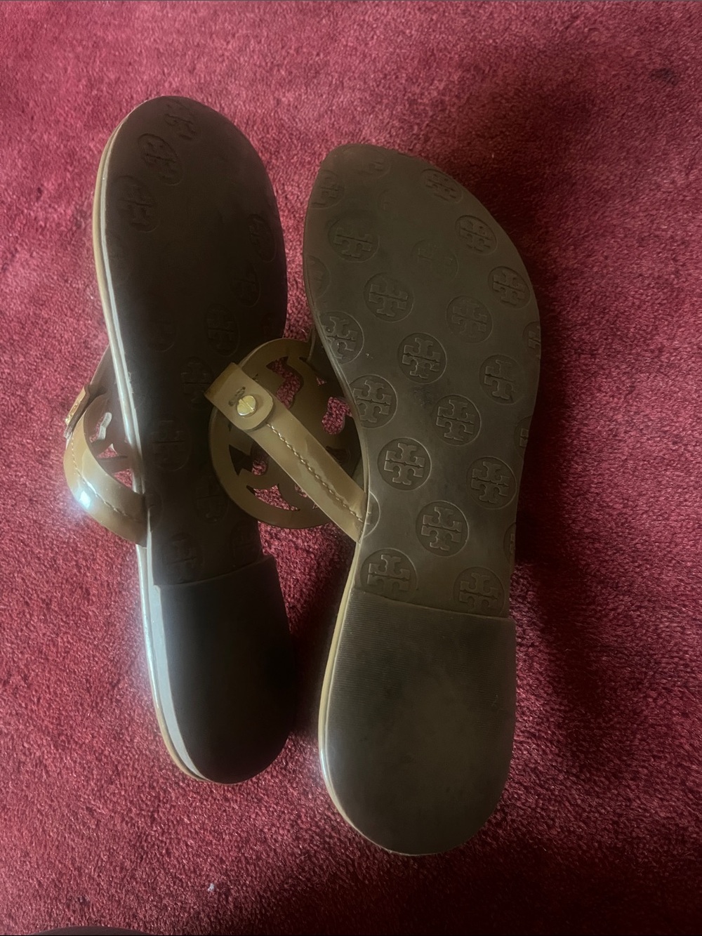 Tory Burch Miller Flip Flop Sandals - Picture 9 of 10